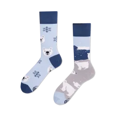 SKARPETY KOLOROWE DŁUGIE POLAR BEAR ROZMIAR 39-42