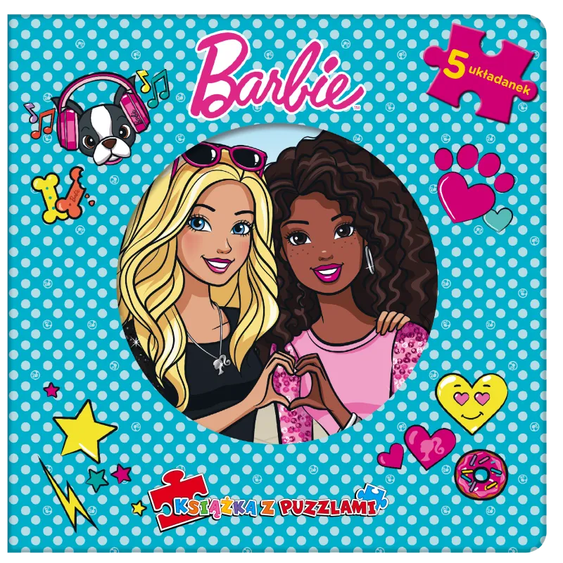 BARBIE. KSIĄŻKA Z PUZZLAMI