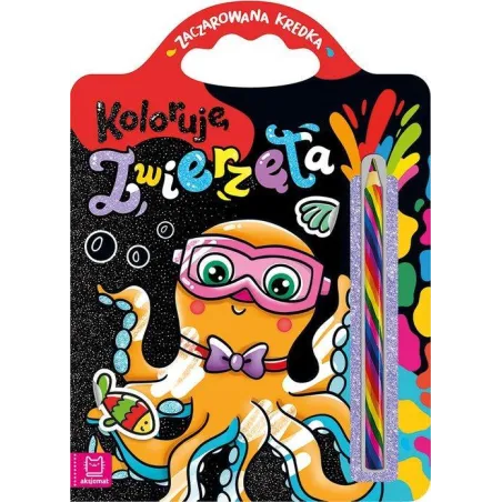 KOLORUJĘ ZWIERZĘTA. ZACZAROWANA KREDKA II GATUNEK