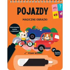 POJAZDY. MAGICZNE OBRAZKI 3+ II GATUNEK