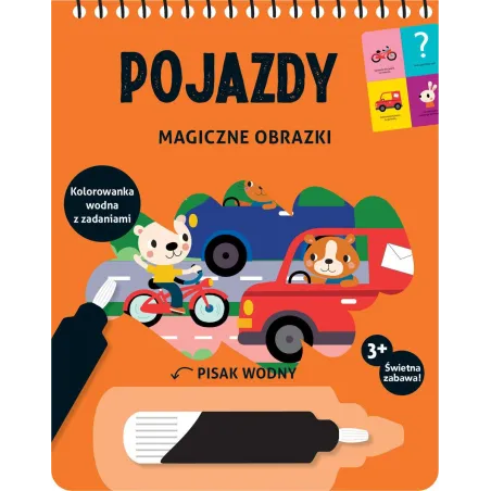 POJAZDY. MAGICZNE OBRAZKI 3+ II GATUNEK