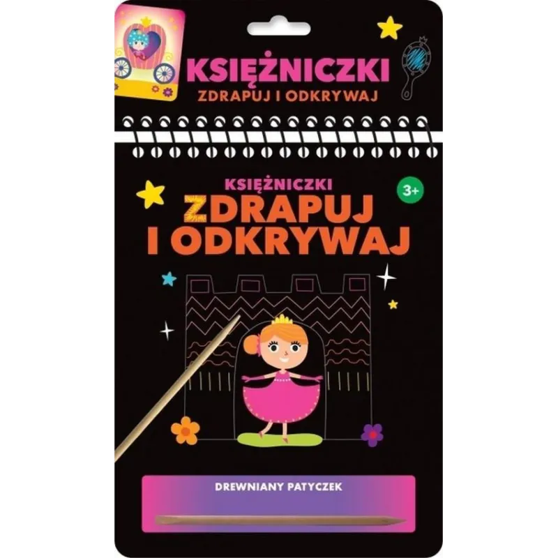 KSIĘŻNICZKI. ZDRAPUJ I ODKRYWAJ 3+ II GATUNEK
