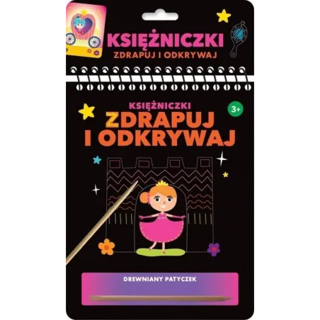 KSIĘŻNICZKI. ZDRAPUJ I ODKRYWAJ 3+ II GATUNEK