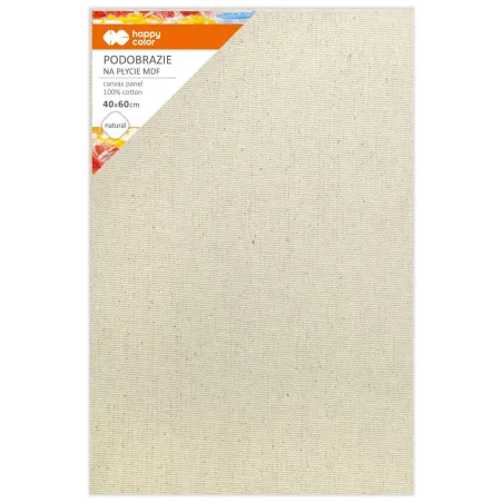 Podobrazie Bawełniane Malarskie 40 X 60 Impregnowane Naturalne Mdf 4 Mm Happy Color
