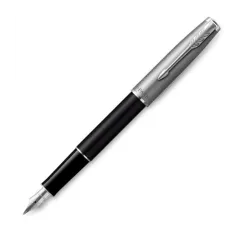 PIÓRO WIECZNE PARKER SONNET SAND BLASTED METAL BLACK CT