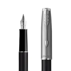 PIÓRO WIECZNE PARKER SONNET SAND BLASTED METAL BLACK CT