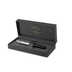 PIÓRO WIECZNE PARKER SONNET SAND BLASTED METAL BLACK CT