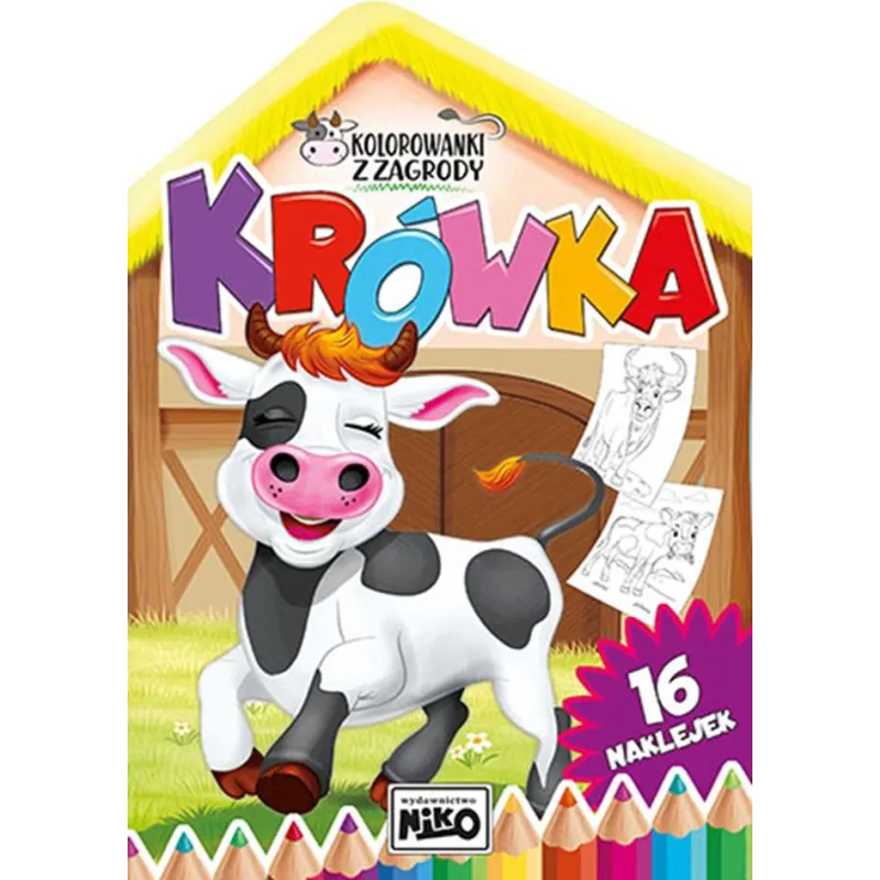 KRÓWKA. KOLOROWANKI Z ZAGRODY