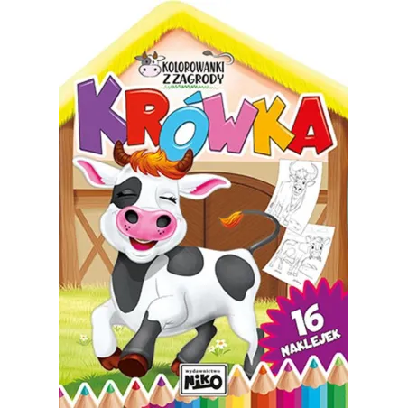 Krówka. Kolorowanki Z Zagrody Krówka. Kolorowanki Z Zagrody