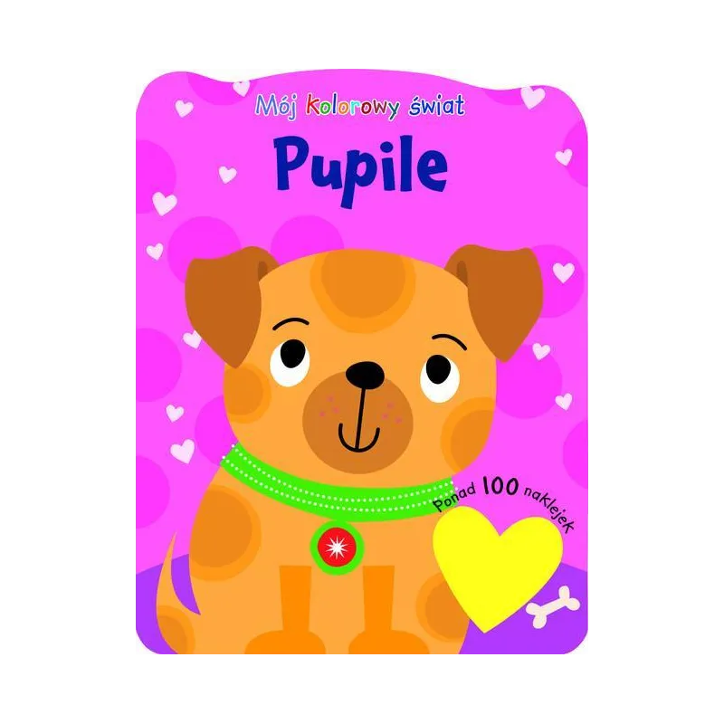PUPILE. MÓJ KOLOROWY ŚWIAT. KOLOROWANKA Z NAKLEJKAMI