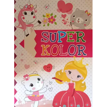 Super Kolor. Kolorowanka