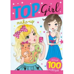TOP GIRL. KOLOROWANKA Z NAKLEJKAMI