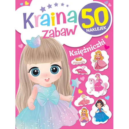 KSIĘŻNICZKI. KRAINA ZABAW. KSIĄŻECZKA Z NAKLEJKAMI