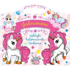 JEDNOROŻCE. NAKLEJKI, KOLOROWANKI, ZADANIA