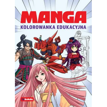 Manga. Kolorowanka Edukacyjna