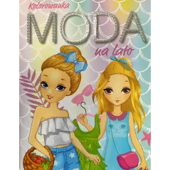 MODA NA LATO. KOLOROWANKA