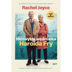 Niezwykła wędrówka Harolda Fry okładka filmowa Rachel Joyce