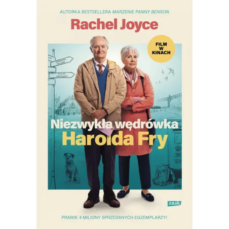 Niezwykła wędrówka Harolda Fry okładka filmowa Rachel Joyce