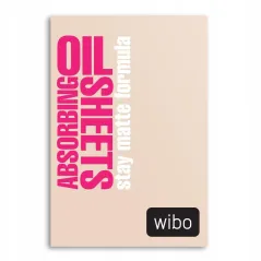 BIBUŁKI MATUJĄCE 40 SZT. WIBO ABSORBING SHEETS OIL