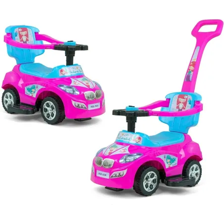 JEŹDZIK PCHACZ CHODZIK 3W1 HAPPY MILLY MALLY RÓŻOWY 18M+