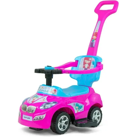 Jeździk Pchacz Chodzik 3W1 Happy Milly Mally Różowy 18M+