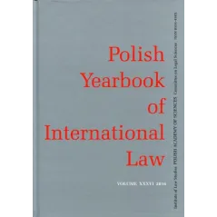 POLISH YEARBOOK OF INTERNATIONAL LAW 