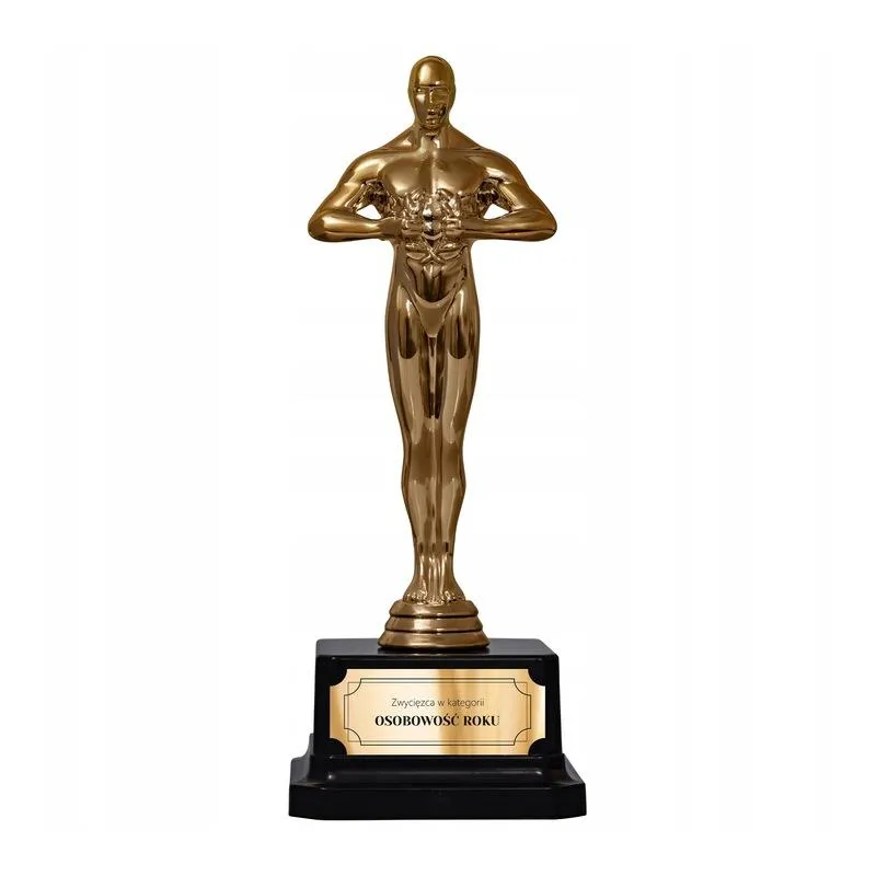 STATUETKA PUCHAR OSCAR WOW AWARDS OSOBOWOŚĆ ROKU 19.5 CM