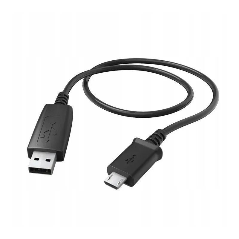 KABEL DO ŁADOWANIA TRANSMISJI DANYCH MIKRO USB 0,6 M HAMA