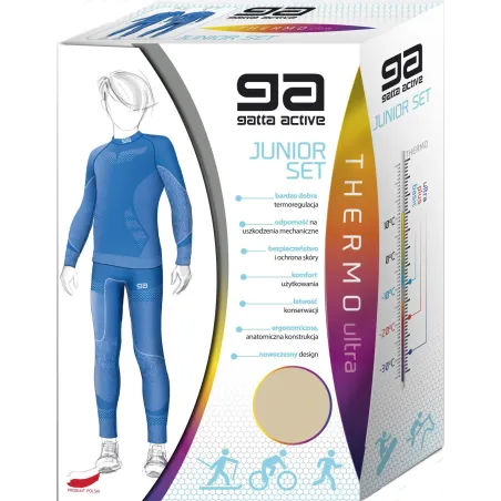 Komplet Bielizny Termicznej Gatta Active Thermo Ultra Jerry. Junior Set 134-140 Komplet Bielizny Termicznej Gatta Active Thermo Ultra Jerry. Junior Set 134-140