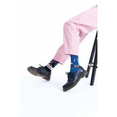 Skarpety Kolorowe Długie Cabernet Sockvignon Rozmiar 43-46