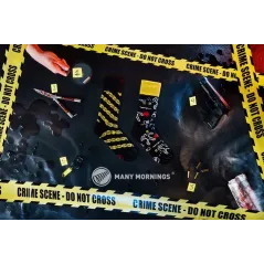 Skarpety Kolorowe Długie Cute Detective Rozmiar 35-38