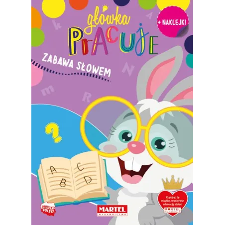 Zabawa Słowem Z Naklejkami. Główka Pracuje