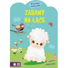 ZABAWY NA ŁĄCE. WIOSENNE MALOWANKI
