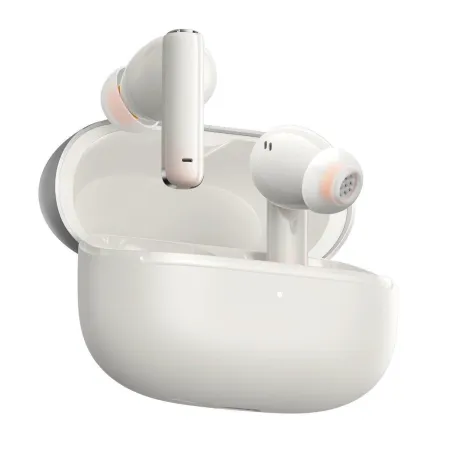 Słuchawki Bezprzewodowe Dokanałowe Bluetooth 5.2 Tws Z Anc / Enc Białe Baseus Storm 1