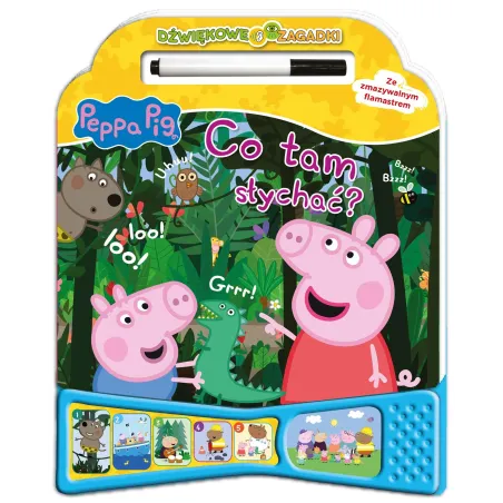 ŚWINKA PEPPA. CO TAM SŁYCHAĆ? DŹWIĘKOWE ZAGADKI