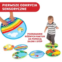 SORTER INTERAKTYWNA ŚCIEŻKA SENSORYCZNA 4PORY ROKU CHICCO 9M+ II GATUNEK