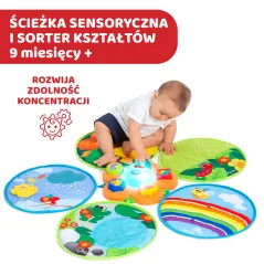 SORTER INTERAKTYWNA ŚCIEŻKA SENSORYCZNA 4PORY ROKU CHICCO 9M+ II GATUNEK
