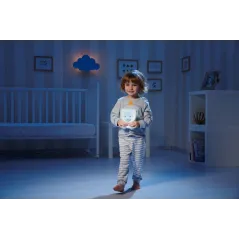 LAMPKA NOCNA NIEBIESKI MIŚ CHICCO 0+ II GATUNEK