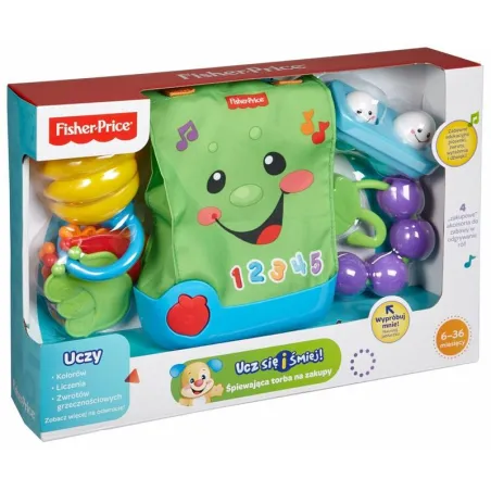Śpiewająca Torba Na Zakupy Fisher-Price 6-36M Śpiewająca Torba Na Zakupy Fisher-Price 6-36M