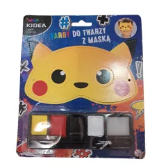ZESTAW FARB DO MALOWANIA TWARZY Z MASKĄ 3+