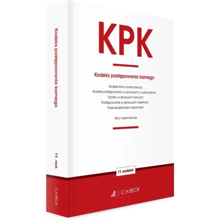 Kodeks Postępowania Karnego Kodeks Postępowania Karnego