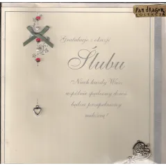 KARNET ŚLUBNY + KOPERTA
