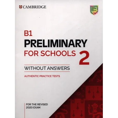 PRELIMINARY FOR SCHOOLS 2 B1