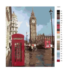 Malowanie Po Numerkach Budka Telefoniczna I Big Ben