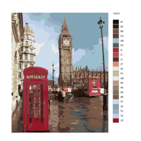 Malowanie Po Numerkach Budka Telefoniczna I Big Ben