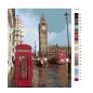 Malowanie Po Numerkach Budka Telefoniczna I Big Ben Malowanie Po Numerkach Budka Telefoniczna I Big Ben