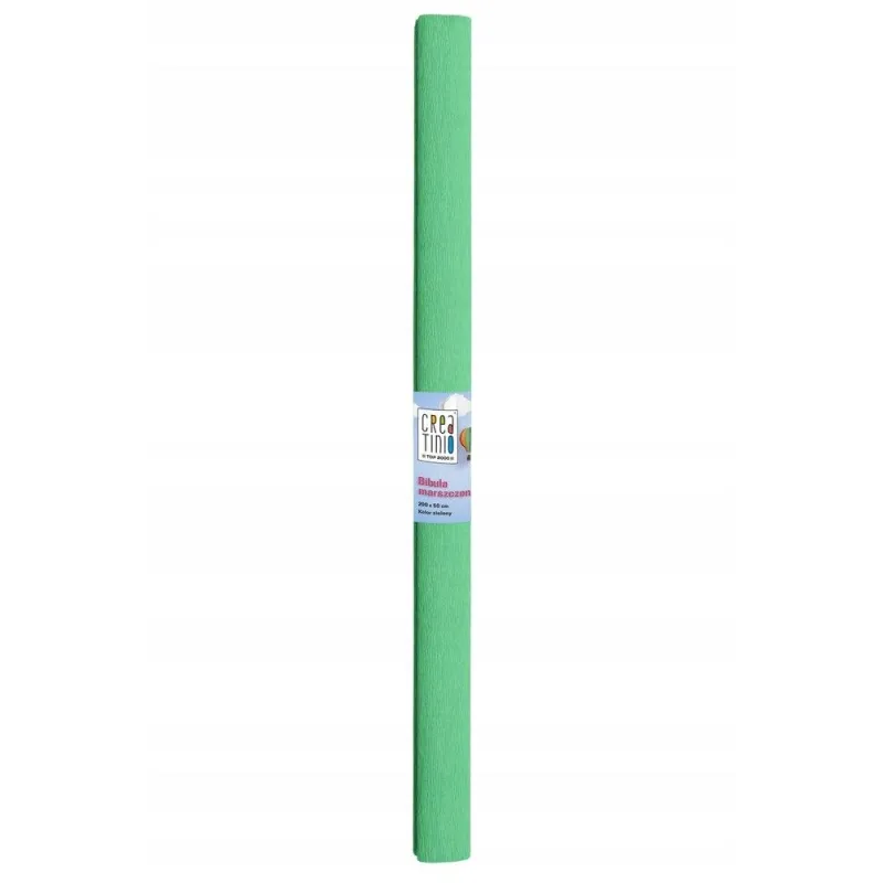BIBUŁA MARSZCZONA 50 X 200 CM ZIELONA