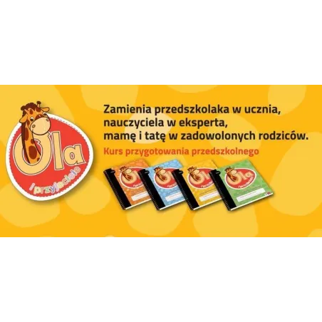 Żyrafa Ola Kurs Przygotowania Przedszkolnego Box Żyrafa Ola Kurs Przygotowania Przedszkolnego Box