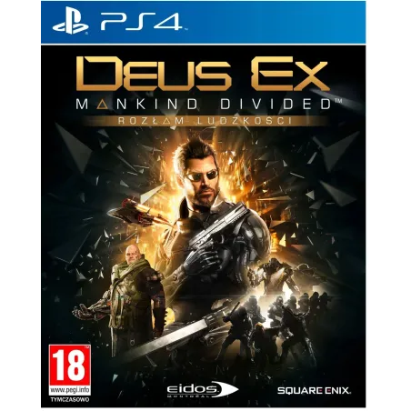 DEUS EX: ROZŁAM LUDZKOŚCI PS4