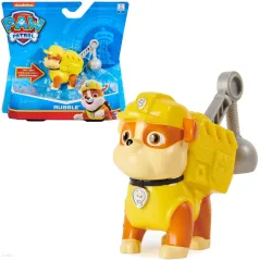 RUBBLE FIGURKA AKCJI Z ODZNAKĄ I DŹWIĘKIEM PSI PATROL 3+